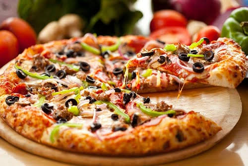 Castle special pizza